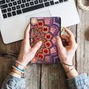 DIY Mandala Special Shaped Diamond Painting Wristlet Bags Women Wallet Clutch