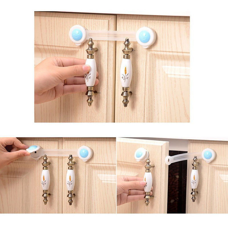 Window Refrigerator Door Stopper Cupboard Cabinet Lock Drawer Baby Safety Lock