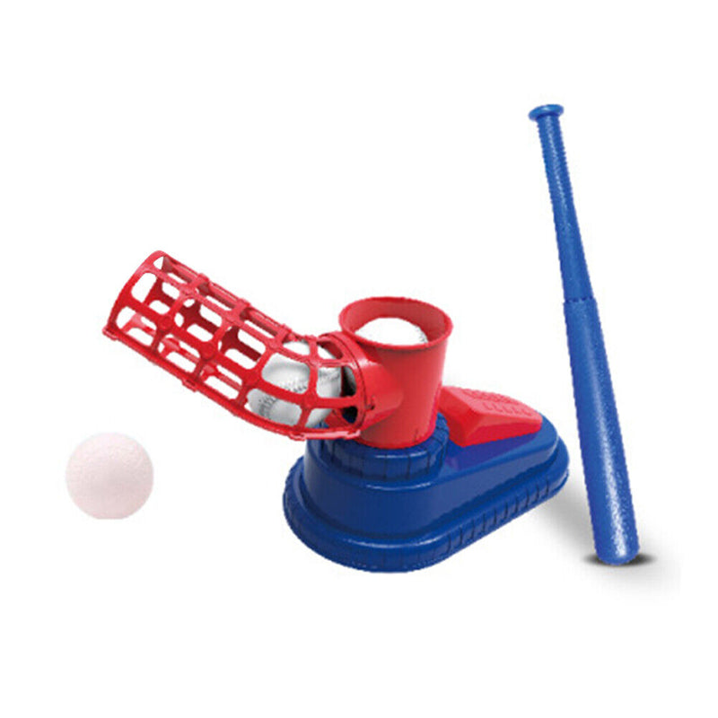 Baseball Pitching Machine Automatic Training Toys Practice Ball Launcher Set