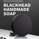 Handmade Bamboo Charcoal Soap Facial Deep Cleanser Bath Clean Grease Skin Care