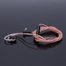 Upgrade Single Crystal Copper Earphone Cable 0.78mm 2Pin Plug Wire (Copper)