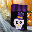 Pumpkin Trick or Treat Canvas Bag Halloween Cloth Candy Sack Kids Drawstring Bag