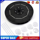 Solar Powered Pool Pond Bird Bath Water Fountain Pump Kit (3.5W White)