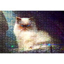 1000pcs DIY Light Giant Cat Puzzle Educational Learning Assembling Jigsaw Toys