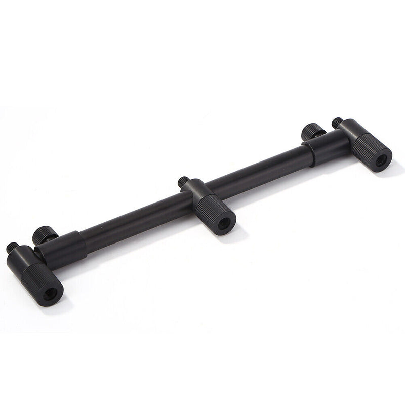 Fishing Rod Bite Alarms Holder Carp Fish Pole Buzz Bar Stand (3 Heads) Newly