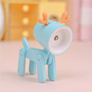 Portable DIY Funny Deer Lights Cute Folding Dog Night Lamps for Bedside Bedroom