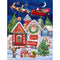 #A 5D DIY Christmas Atmosphere Diamond Painting Kits Full Round Drill Wall Decor