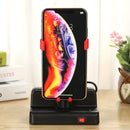 Phone Swing Automatic Shake Motion Brush Step Wiggler with USB Cable (Red) Newly