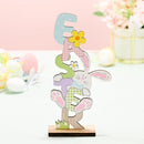 Carrot Faceless Gnome Easter Wooden Decoration Desktop Ornament Happy Easter