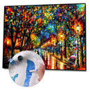 Painting By Numbers DIY Romantic Stroll Canvas Oil Art Picture Home Decor Kit