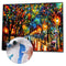 Painting By Numbers DIY Romantic Stroll Canvas Oil Art Picture Home Decor Kit