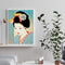 DIY Painted On Canvas Artwork Various Female Modern Oil Painting By Numbers