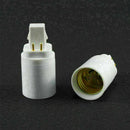 G24q 4 Pin 15mm To E27 E26 Screw Light LED Bulb·Lamp C5A2 V8F9 U5Z5 B3E4