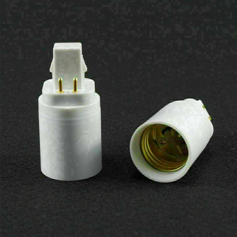 G24q 4 Pin 15mm To E27 E26 Screw Light LED Bulb·Lamp C5A2 V8F9 U5Z5 B3E4
