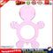 Cute Baby Teether Kids Silicone Teething Chewable Pacifier (Pink Tortoise) Newly