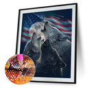5D DIY Diamond Painting Kits Full Round Drill Animal Mosaic Picture Decor Cra