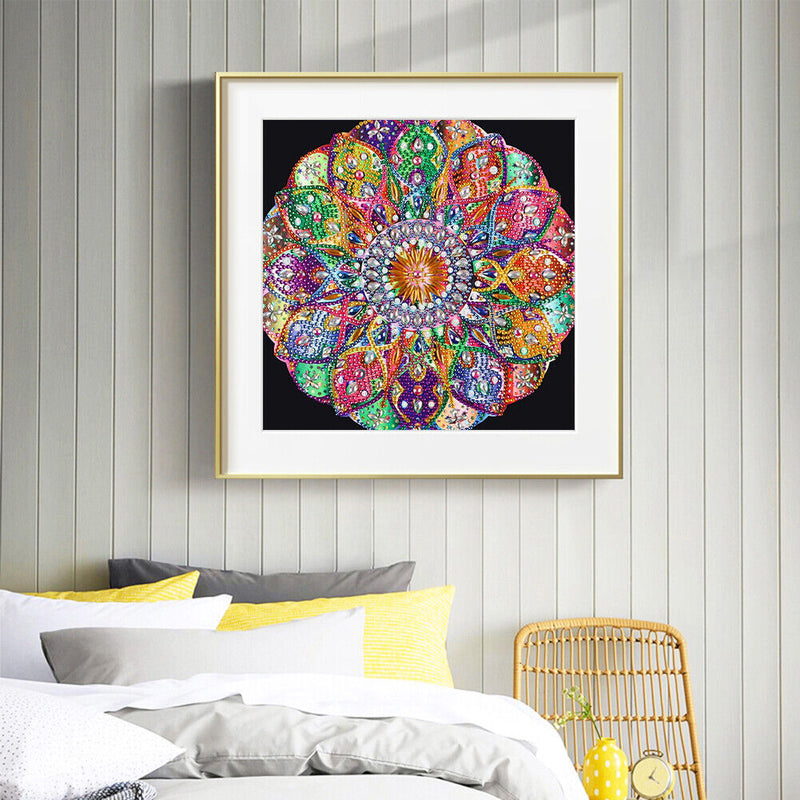 Datura Flower DIY Part Drill Special-Shaped Diamond Painting Mosaic Picture