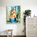 5D DIY Diamond Painting Old Couple Full Round Drill Mosaic Picture Rhinestones