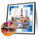 5D DIY Diamond Painting Shell Full Drill Rhinestone Mosaic Art Picture for Home