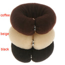 3Pcs Beauty Cute DIY Hairstyle Hair Bun Hair Curler Hair Styling Tools Donut