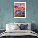 5D DIY Diamond Painting Seaside Lighthouse Full Round Drill Art Crafts Mosaic