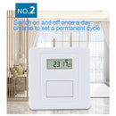 Wall LCD Display Digital Timer Switch 24 Hour Cyclic Timer Countdown Timer