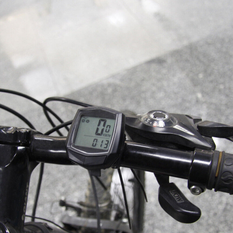 Road Cycling Bicycle Computers Speedometer Mountain Bike Riding Wired Odometer