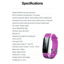 Watchband Replacement Accessory for ID115Plus HR Smart Watch(Purple) Newly