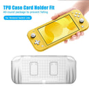 Soft TPU Case Shell Skin Cover Fit for Nintend Switch Lite Console (Grey)