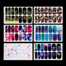Water Transfer Foil Nail Stickers Mystery Galaxies?Flower) Manicure Design