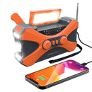 #A Solar Powered Weather Radio Multifunctional AM FM Radio Reading Lamp for Camp