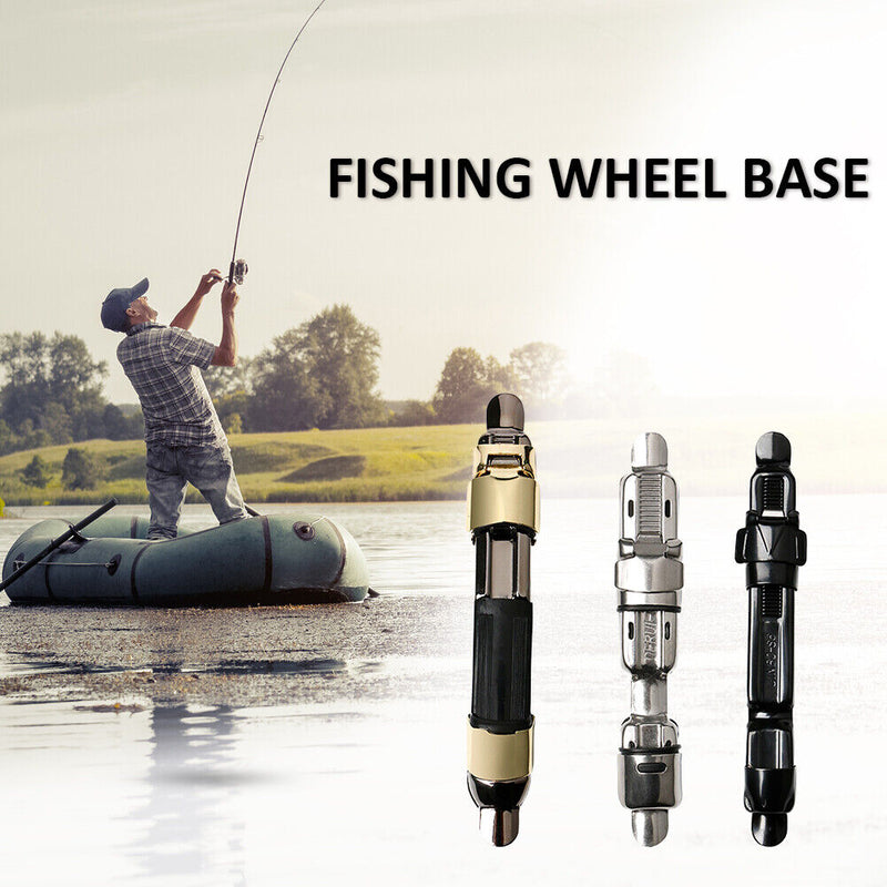 Fishing Reel Seat Metal Bracket Outdoor Fishing Fixed Fishing Wheel Rod Holde