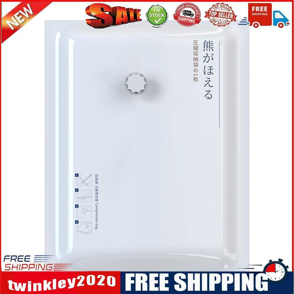 Vacuum Bag Clothes Storage Compressed Travel Space Saving Packet (60x80cm)