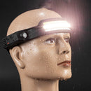 USB Rechargeable Camping Fishing Light COB Headlight Head Torch LED Headlamp