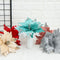 Wedding Favors Christmas Tree Flowers Poinsettia Xmas Gift Glitter Ornament