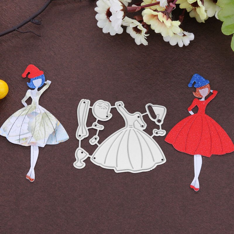 DIY Craft Cutting Dies Stencil Scrapbook Embossing Album Card Dress (GG0179-2253