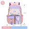 #A Princess Shoulder School Bags Cartoon Travel Rucksack Book Bag Bunny Backpack