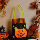Halloween Non-woven Candy Bags Trick or Treat Tote Party Decor (Pumpkin)