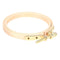 DIY Wooden Cross Stitch Frame Needlework Hoop Ring Embroidery Tool(7.5cm)