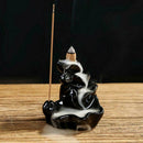 1*Perfect Ceramic Waterfall Backflow Smoke Incense Holder Burner Censer Q0 hot.