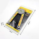 360 Degree Miter Saw Protractor w/Leveling Bubble Angle Finder Gauge Ruler