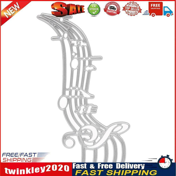 Metal Music Notes Cutting Dies Template DIY Scrapbook Embossing Paper Card Newly