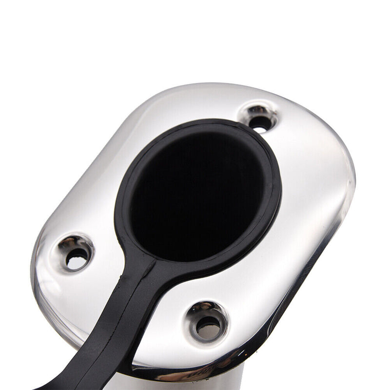 Yacht Fishing Rod Socket 30 Degree Lock Yacht Pole Rack Detachable for All