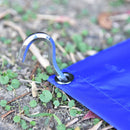 18cm Tent Pegs Outdoor Camping Awning Canopy Stakes Ground Nail Kit (20pcs)