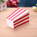 12pcs Favor Candy Treat Popcorn Boxes for Wedding Party Supply(Red)