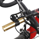 MTB Phone Holder Back Buckle Road Bicycle Stopwatch Holder Bracket (Black) Newly