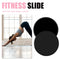 #A 2pcs Gliding Discs Exercise Muscle Training Yoga Sliding Plate Fitness Equipm