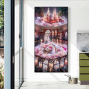 #A Rose Manor DIY Diamond Painting Rhinestone Full Round Drill for Room Decorati