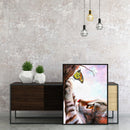 Frameless Oil Paint By Numbers DIY Cat Butterfly Picture Craft Kit for Home