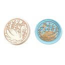 25mm Time Round Retro Seal Wax Seal Stamp Head Fire Paint for Wedding Invit